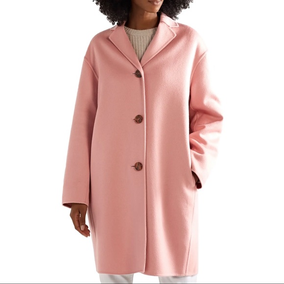 Nwt Mansur Gavriel Cashmere Pink Coat 